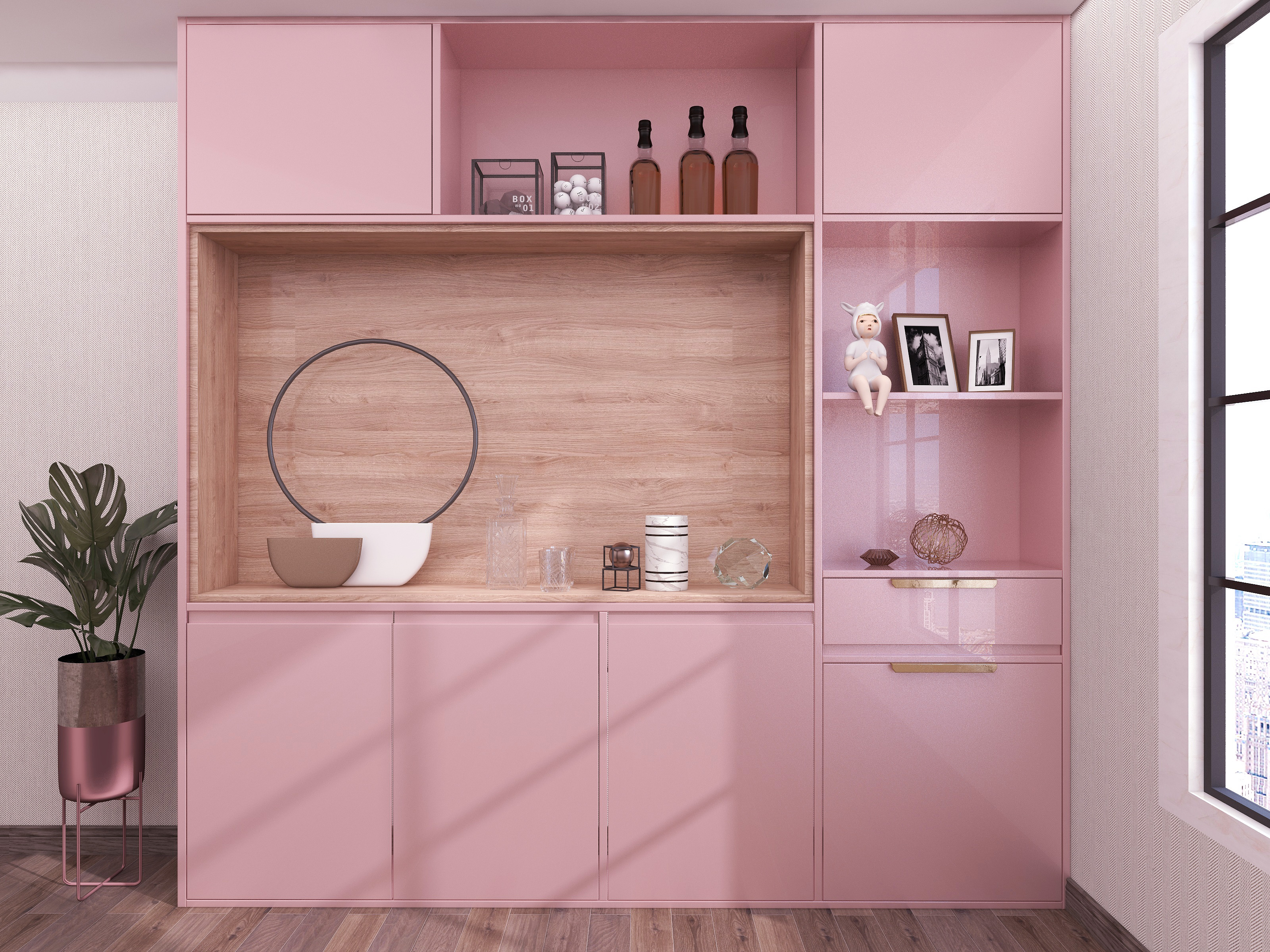 Furniture Decoration Kitchen Wall Sticker with 3D Oil Proof and Waterproof