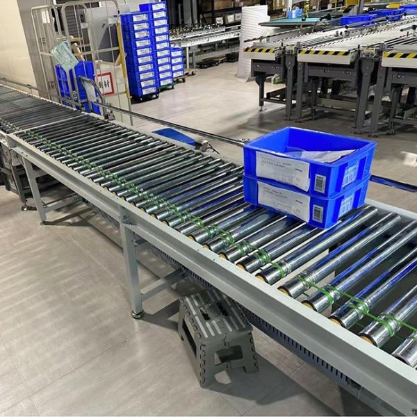 Quality Customizable Auto-Sorting Roller Conveyor Line For E-commerce Fulfillment With 10 Meters Length And 50mm Roller Diameter for sale
