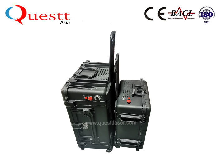 Air Cooling Comparison Laser Rust Removal Machine Suitcase Type