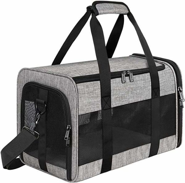 Travel & Car Small Dogs Puppies Cat Pet Carrier Airline Approved Soft Sided