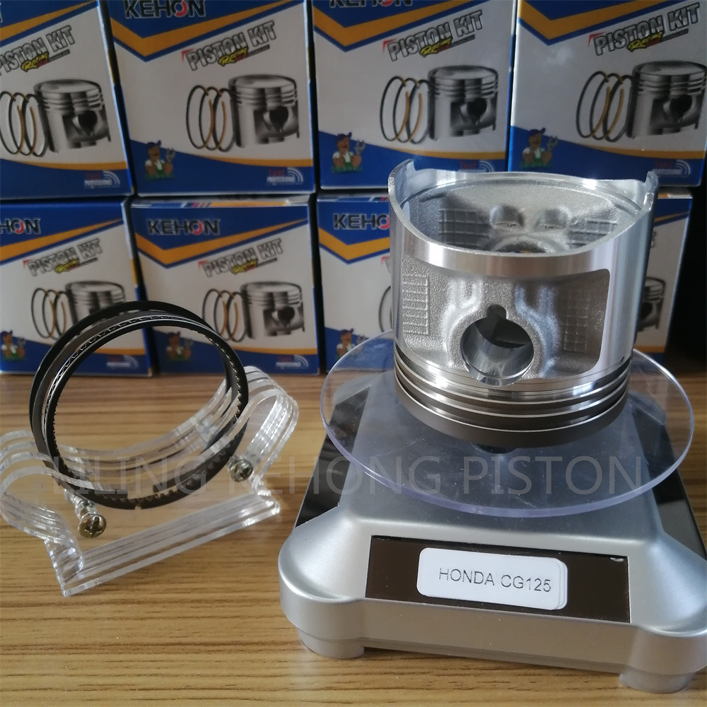 Graphite Honda Motorcycle Pistons