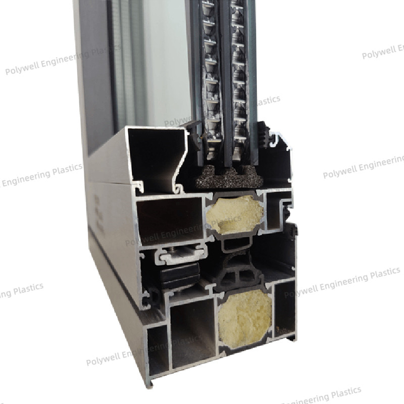 Super Toughened Aluminum Sliding Window Customized 7m Anti Loosening Profile System Window