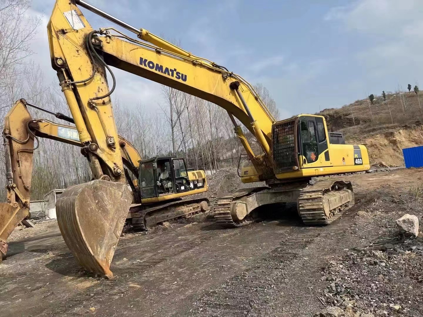 Komatsu PC460 Heavy Equipment Excavator with Original Hydraulic Valve