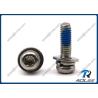Buy cheap 304/316 Stainless Torx Pan Head Self-locking SEMS Screws from wholesalers