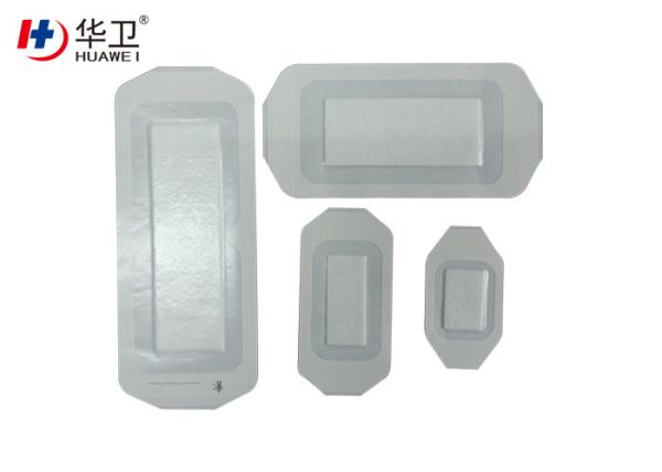Transparent waterproof wound dressing with pad wound care adhesive bandage