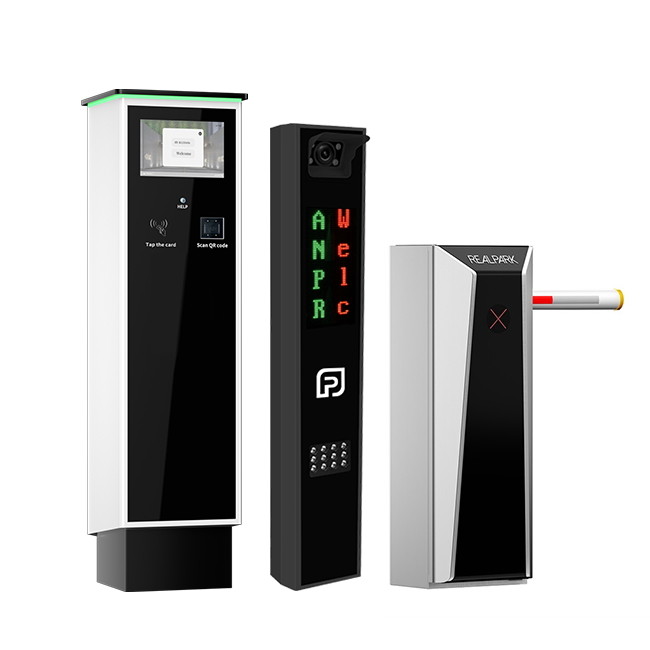 Parking Lot Management Solution LPR Camera Parking Controller with LED Display