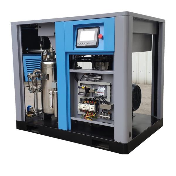 18.5kw/25hp 100% oil free water lubricant screw air compressor for food and