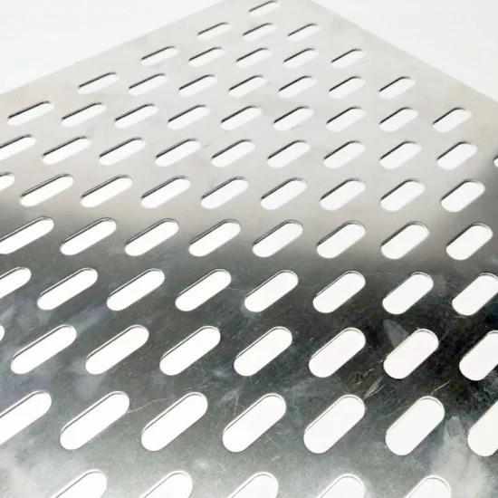 304 316 3mm Stainless Steel Perforated Plate Sheet Metal 1/4" Ss 316 Sheet