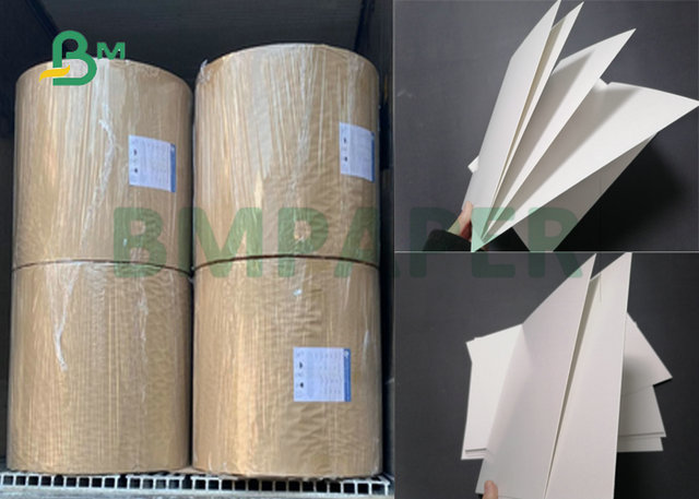 30 x 22.5" 325gsm 350gsm C1S Board White Food Board For Food Box Making 