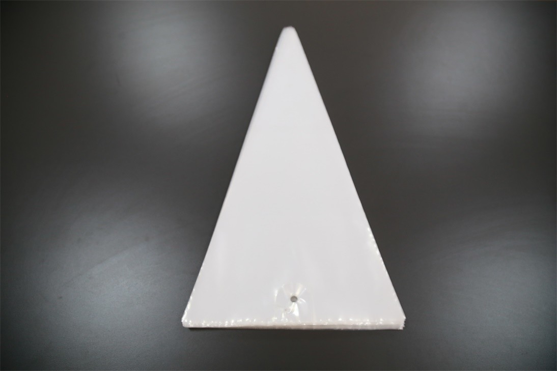 Disposable Plastic Piping Bags Pastry Decorating Bag White Blue Color Customized