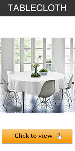 Solid Color Round Tablelcoth