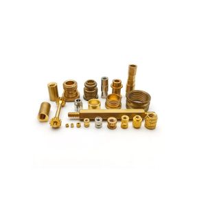 Custom Brass CNC Parts Automotive Electronics Aerospace Industries High
