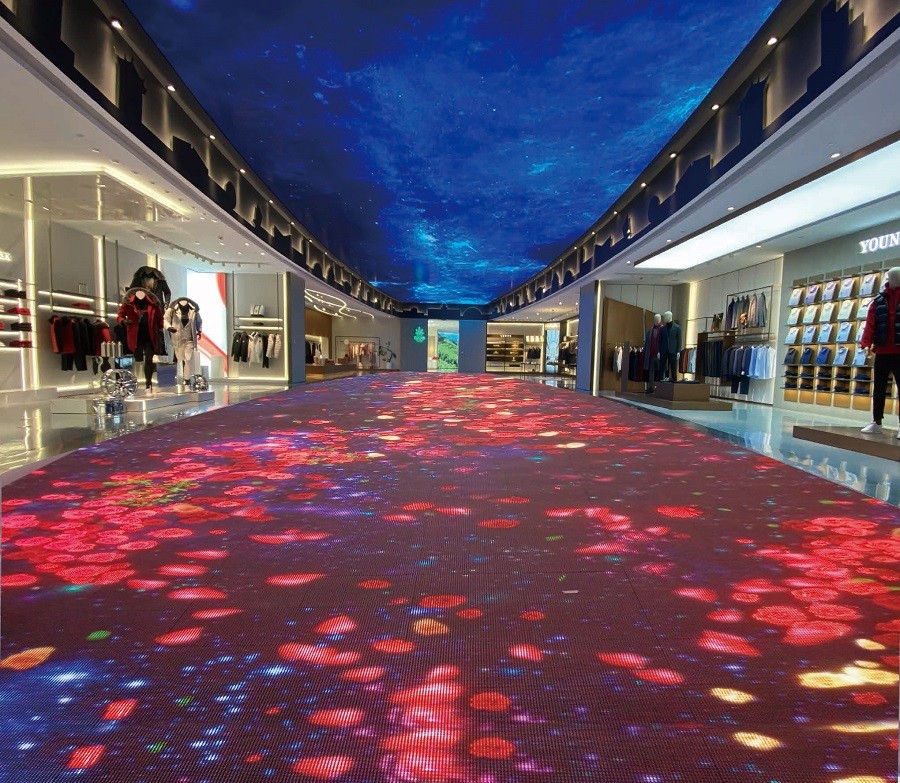 P2.97 P3.91 LED Dance Floor Video Screen Display Indoor Rental Stage