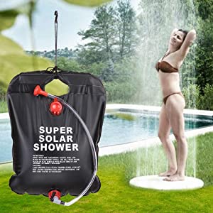 portable shower bag