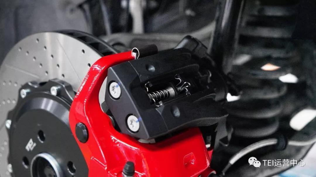 TEI Racing S4- Explore Rear Big Brake Kit 4 Piston Type For Mercedes Benz E300 Electrical Parking Brake