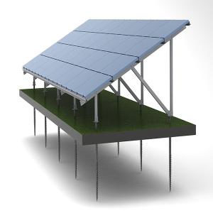  Screw Pile Solar Panel Ground Mounting Systems Wide Application Manufactures