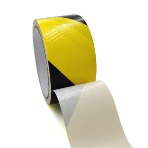 50mm Width Self Adhesive No Residue Barrier Warning Tape