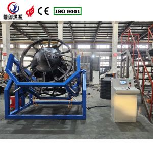 Delta PLC Control System Rock And Roll Rotomoulding Machines Low Noise User