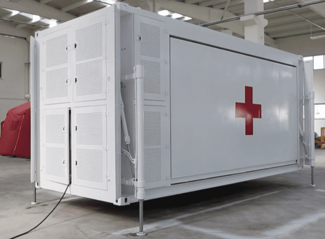 20ft 40ft Clinic Mobile Cabin Hospital Emergency Professional Customized
