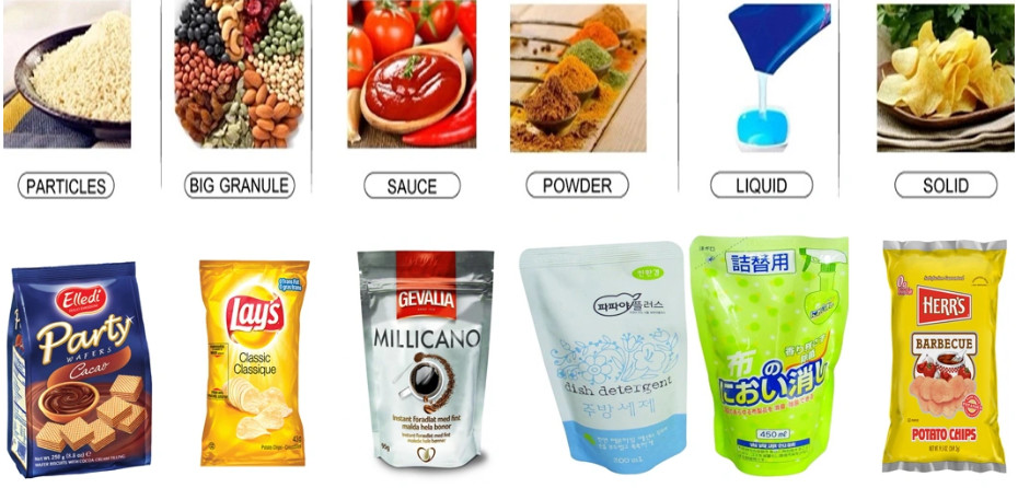 10bpm Granule Vertical Form Fill Seal Packaging Machine