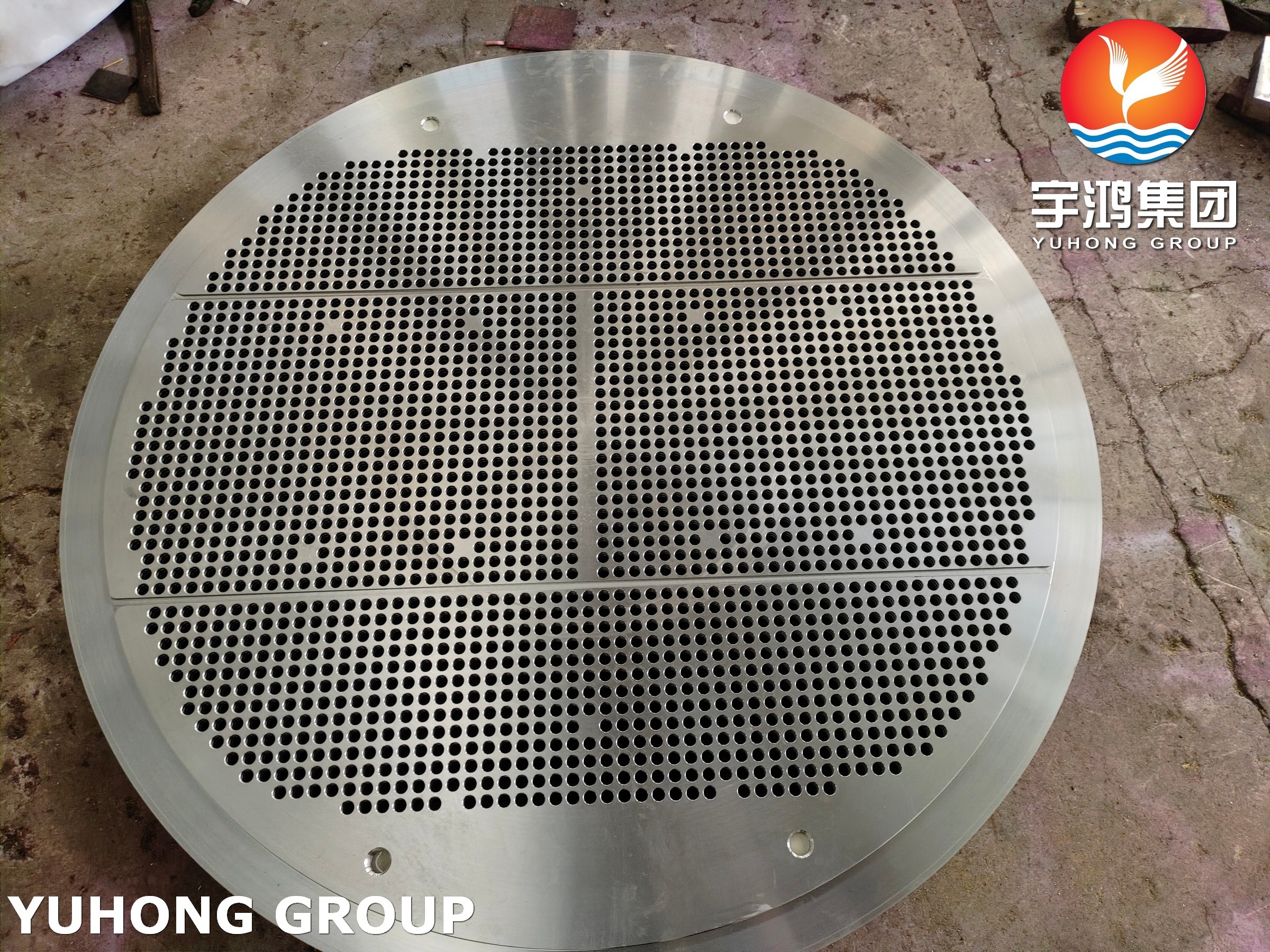 Alloy Steel Forgings Sa336 F5n Tubesheet Heat Exchanger Parts