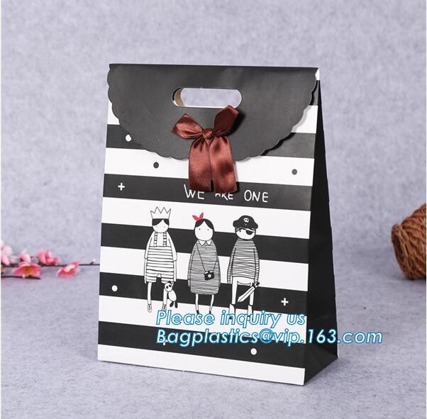 Luxury Paper Gift Carrier Shopping Bag Party Bag with Handles,printed paper carrier bag for apparel shopping bag, bageas