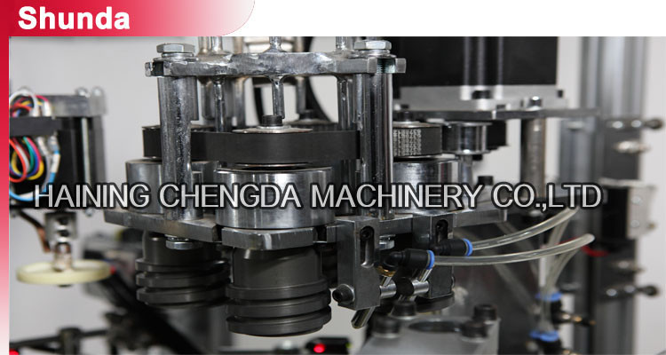 Double Sides PE Paper Cup Sleeve Machine For Cold and hot Drink
