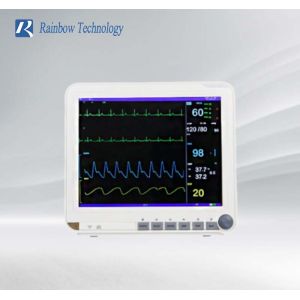  Multi Parameter Patient Monitor ECG HR RESP SPO2 NIBP Temp Manufactures