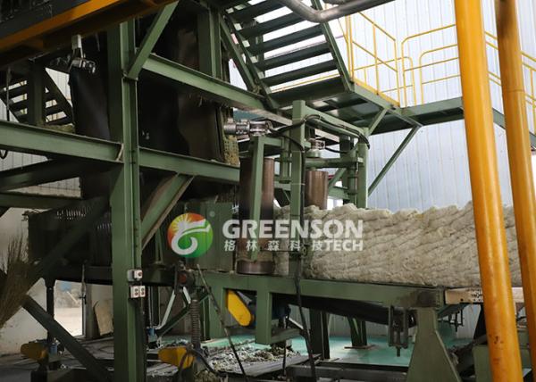 High Efficent Mineral Wool Board Production Line With Power Consumption 100