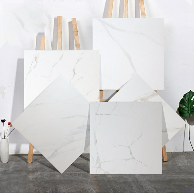 Vitrified 600x600mm Polished Porcelain Floor Tiles for Modern Buildings