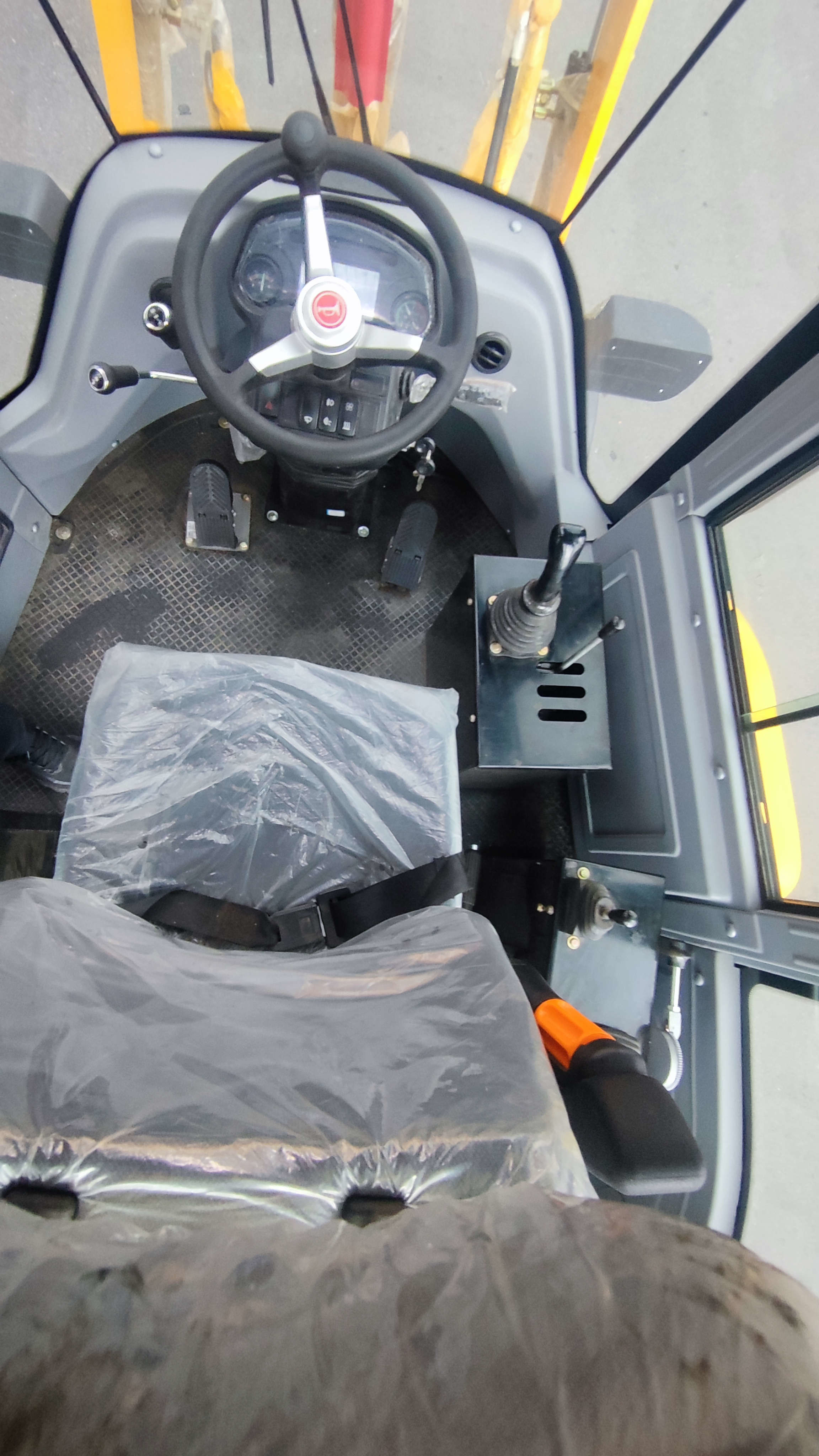 7 Ton WZ40-28 Backhoe Loader With YC4105 74KW Engine Agricultural Construction Machine