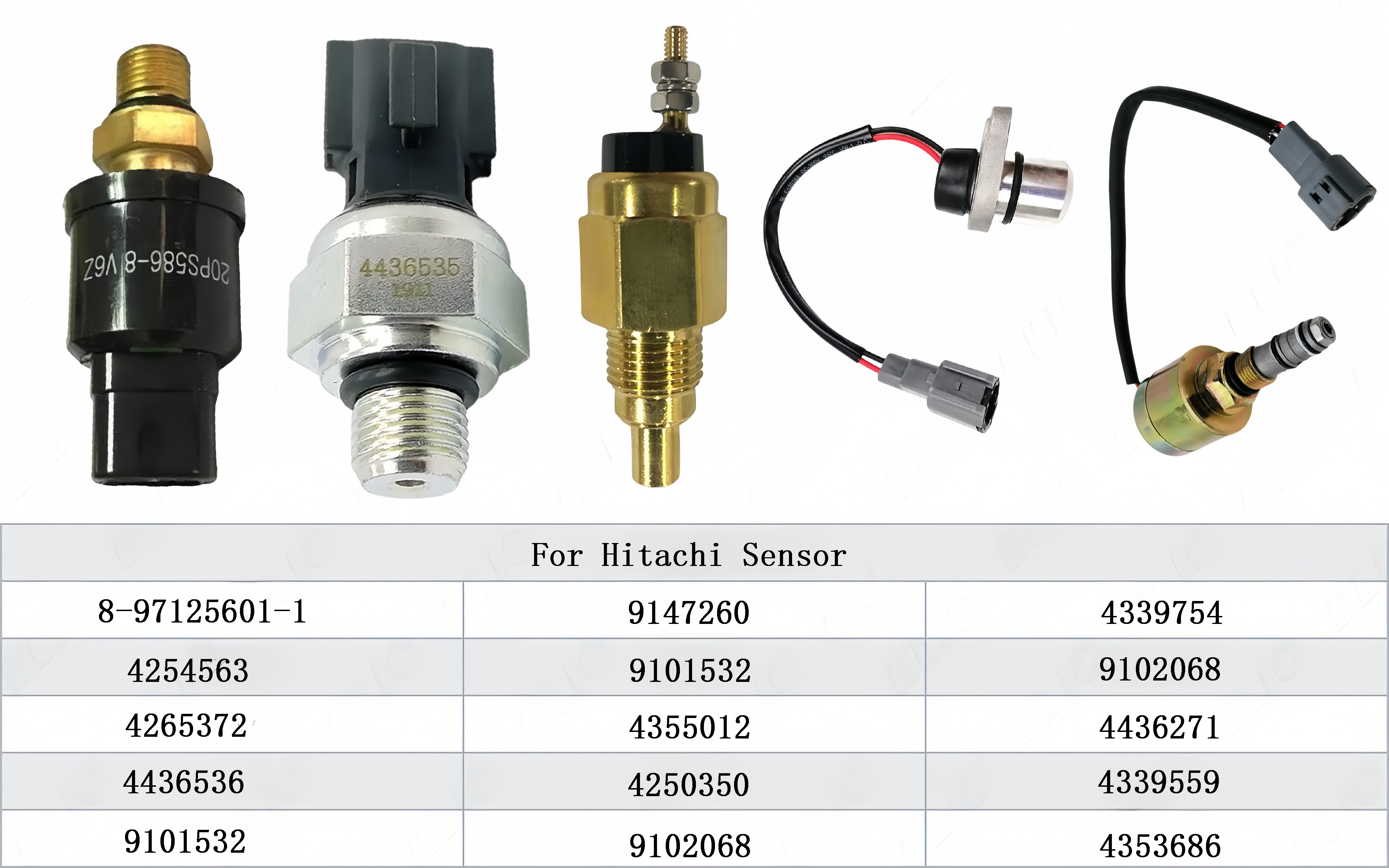 324D 325DL CAT326D Excavator Engine Electric Parts Pressure Sensor 267-1402 2671402