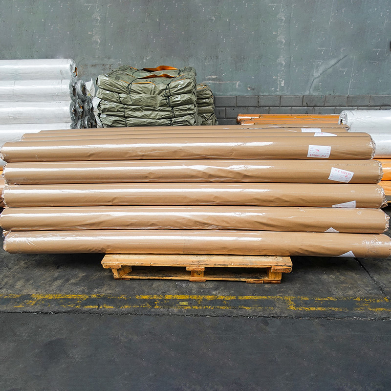 0.2mm Blue PVC Lamination Film 245cm Width 40kg Transparent Sheet For Packing