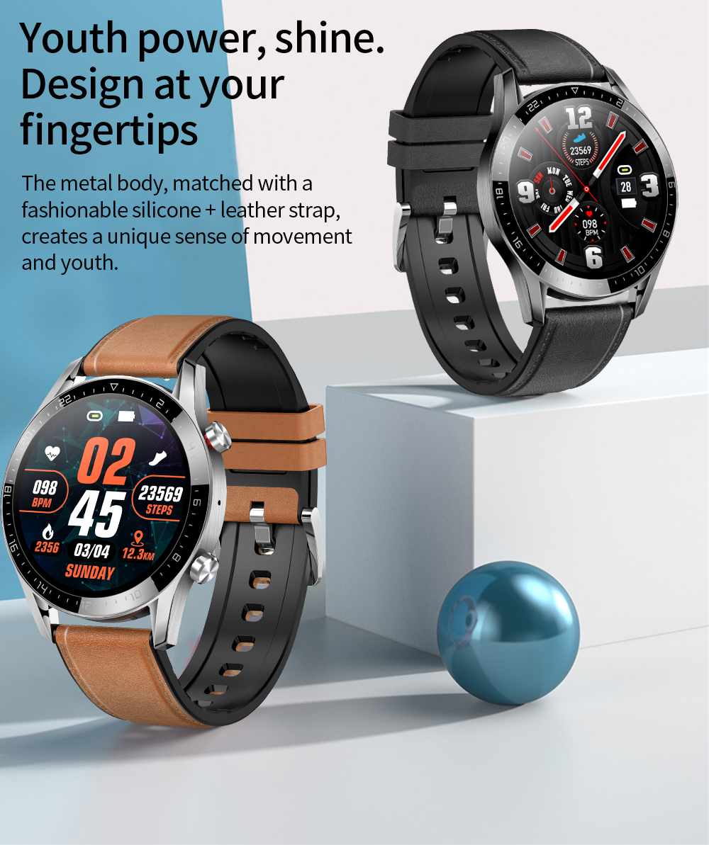 Amazfit Gts M4 Round Shape Smartwatch Touch Screen Band Bracelet Mobile Phones