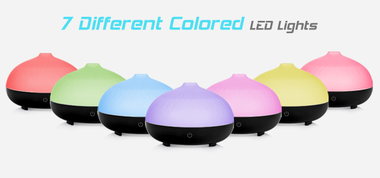 Home Appliance Portable Silver Color Aroma Essential Oil Electric Humidifier