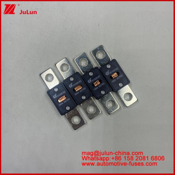 Quality EV320 5C 5X 350A 100A connection fuse  plate-type bolt 70VDC Current Auto-Blade Fuses  Screw Type ANS Bolt Down Fuses for sale