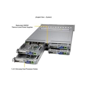 SYS-220BT-HNTR CPU Intel 6346 Processor and PM893/960G/2.5inch/SATA/1DWPD Hard