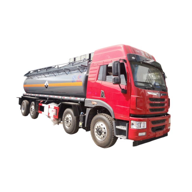 Qingdao Jiefang 260 Horsepower 8X2 Total Weight 31 Ton Volume 18.1 Cubic Meter Chemical Liquid Transporter (Chengliwei Brand)