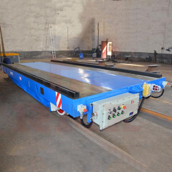 35 Tons Material Handling Trolley , Stepless Speed Hydraulic Lifting Transfer