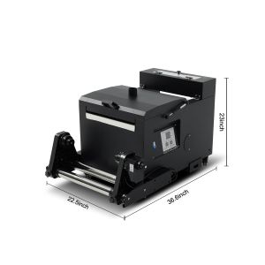 A3 Size DTF Printer with XP600 Print Head and 220V/110V Voltage for Home Use