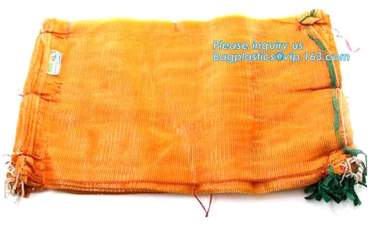 Reusable Solid Shopping Bag String Grocery Bag Shopper Cotton Tote Mesh Net Woven Portable Durable Shopping, BAGEASE