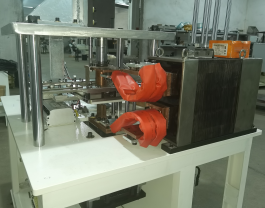 Automatic Paint Can Lid Production Line For Can Making 40CPM 0.12mm Thickness