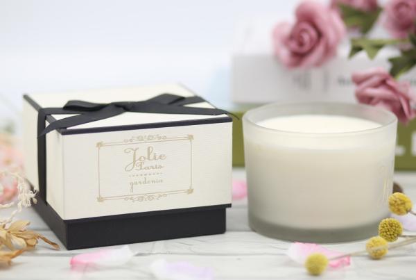 Quality Customized Soy Wax Room Scented Candles / Home Decor Candles Frosted Gold Stamping for sale