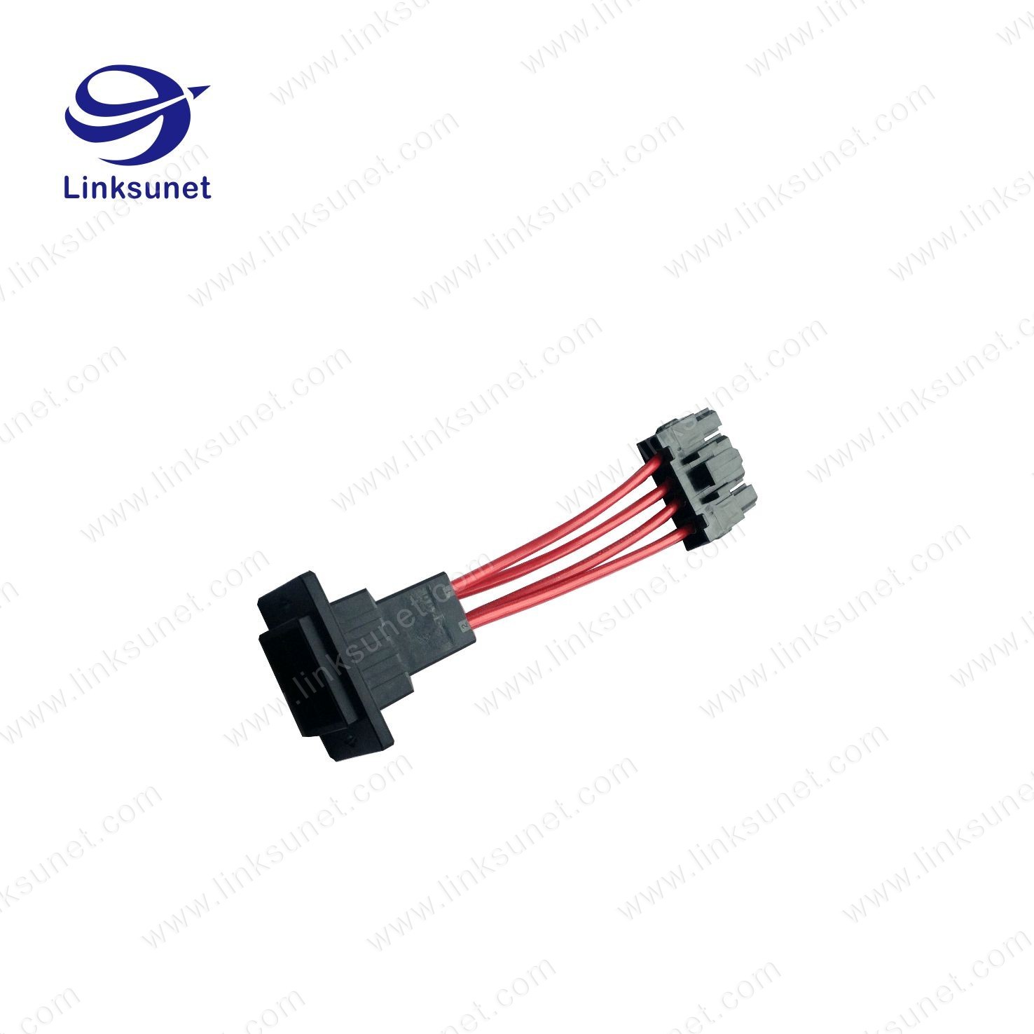 TYCO 1-917809-2 10.16mm 4PIN black connector wireharness for robot