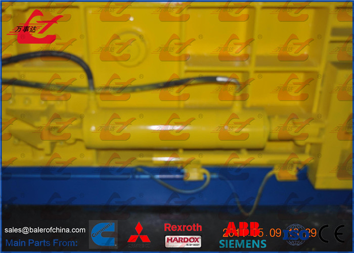 Heavy Duty HMS Hydraulic Scrap Metal Compactor Recycling Baler Side Push Out