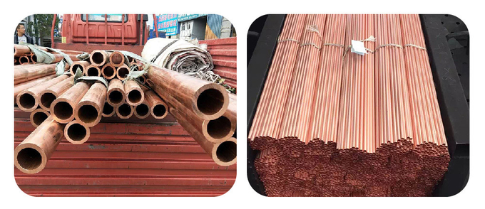 copper pipe for freezer copper tube astm b280 c12200 copper tube for air conditioner soft drawn