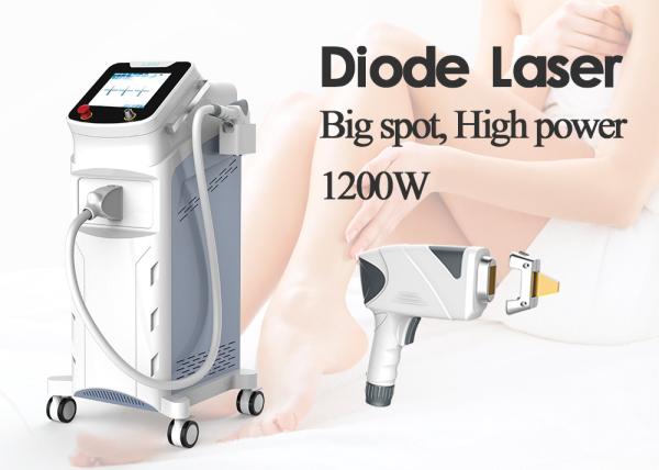 Salon Laser Hair Removal Machine Laser Beauty Equipment 15 * 10mm 15 * 30mm Spot