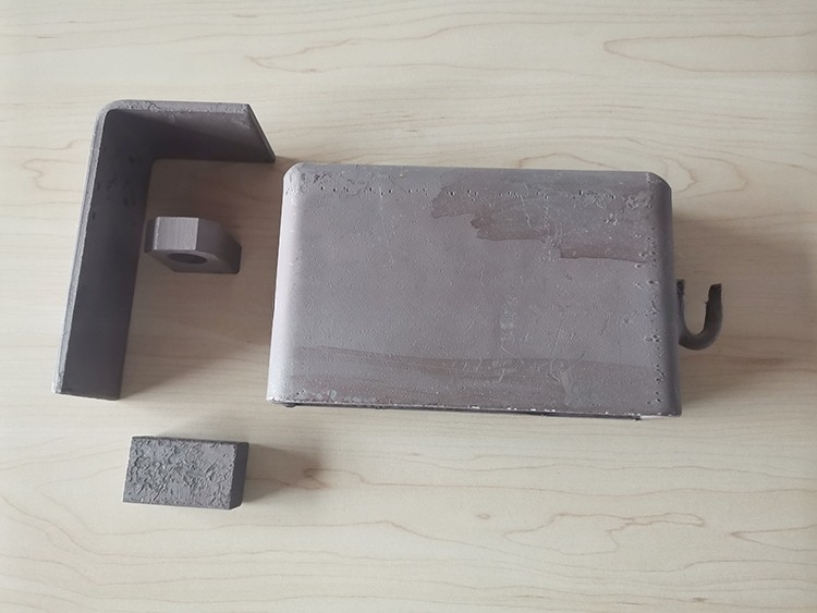 High Security Weldable Lockbox for General Shipping Container Spare Parts and Accessories in Galvanized or Painted Finish