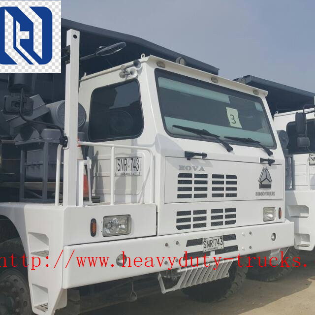 Middle Lifting Heavy Duty Dump Truck , Sinotruck Howo 6x4 10 Wheeler Truck