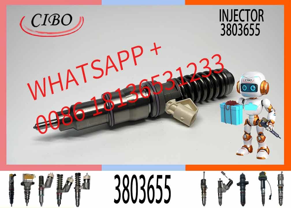 High Quality Common Rail Fuel Injector 3801368 Voe3801368 for Pen-ta MD13 BEBE4D27001 3803655 3801440